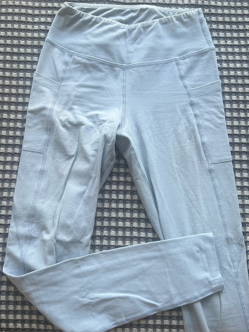 MATE Light Blue Pocket Leggings
